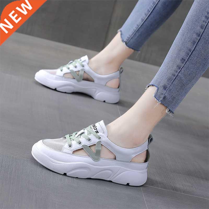 Comfortable 2022 Summer Sandals Women Mesh Casual Platform T