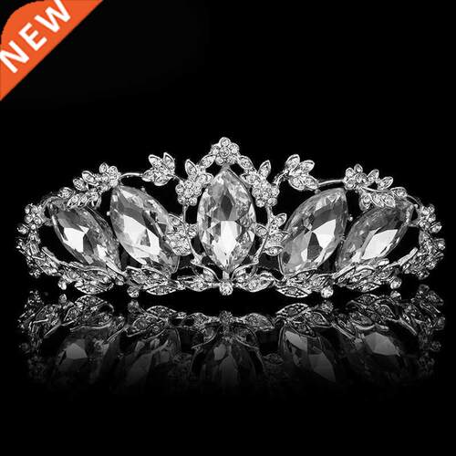 New Shiny Bride Wedding Headband Fashion Crystal Bridal Crow