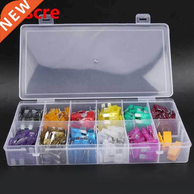 330pcs Blade Fuse Kit Small Medium Mini Size 2A-40A Assortme