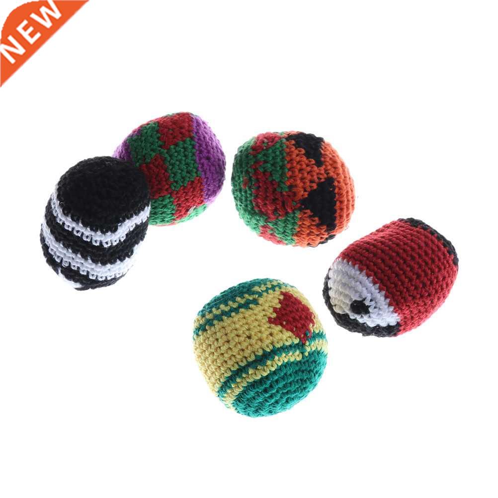 Colorful Handmade Children Magic Juggling Ball Sacks Footbag