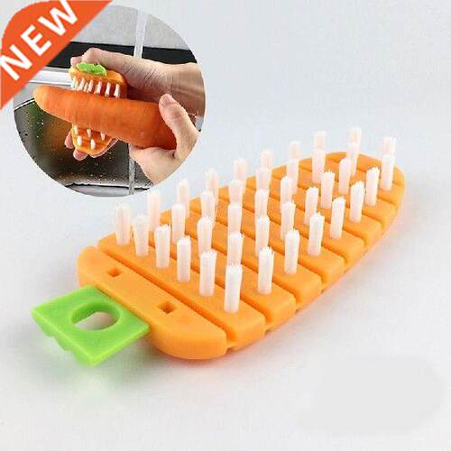 Vegetable and Fruit Cleaning Brush Flexible Potato Carrot