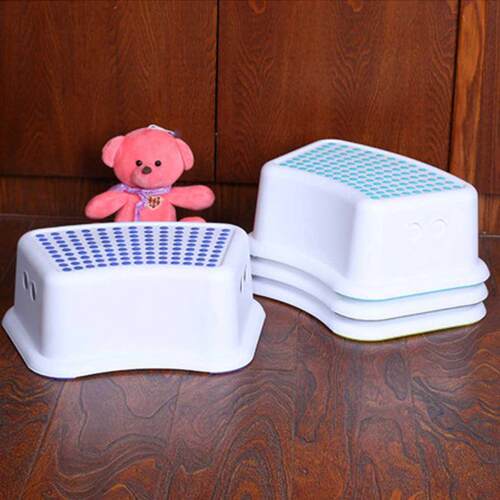 Children Plastic Anti-slip Chair Kids Stackable Step Stool K