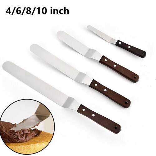 Stainless Steel Cake Spatula Butter Cream Icing Frosting