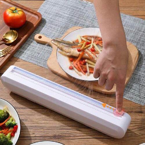 Cling Film Cutting Box Aluminum Foil Sliding Knife Type
