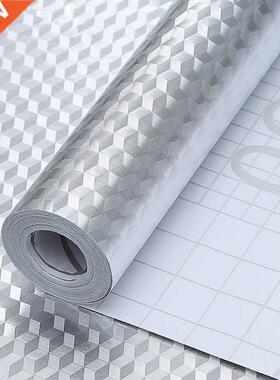 40x100/200cm Kitchen Oil-proof Waterproof Stickers Aluminum