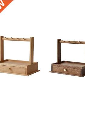 Drawer Storage Box Desktop Wooden Debris Sorting Box