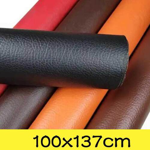 50/100x137cm Self Adhesive PU Leather Fabric Patch Sofa Repa