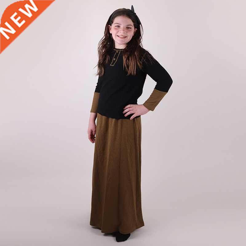 Teen and women waffle shirt contrast color long sleeves clot