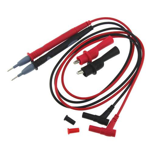 1Pair Probe Test Cable Leads Pin 20A Needle Tip for Multimet