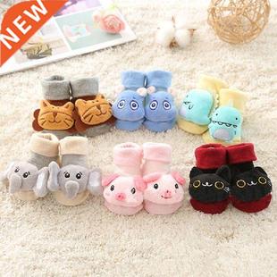 Fashion Cartoon Baby Socks Anti-Slip Newborn Floor Cotton