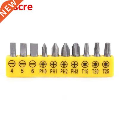 Screwdriver Handle Bits Manual Screw Driver with 10pcs Inter