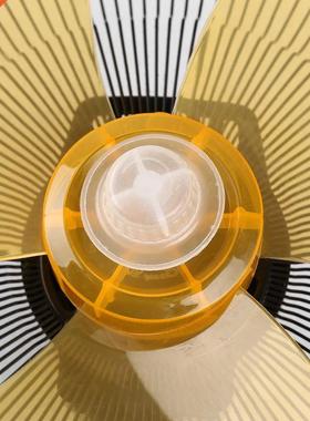 16 Inch Plastic  Leaves Fan Blades with Nut Cover for Stand