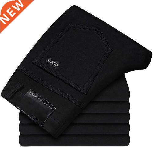 Classic Advanced Stretch Black Jeans 2020 New Style Business