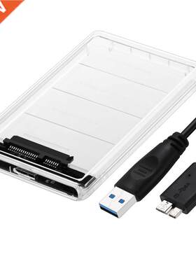 For WIN 10 2.5 inch Transparent USB3.0 to Sata 3.0 SSD HDD C