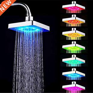 Recaleght Shower Head Lights athroom Shower Room 7 Color