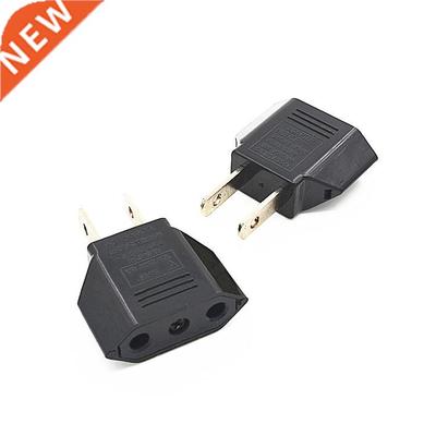 6A Travel Power Plug Adapter EU EURO to US USA Adaptor Conve