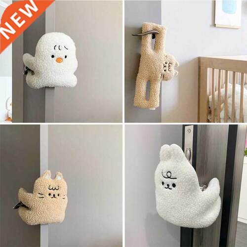 Cartoon Plush Animal Baby Safety Door Card Clamp Door Stoppe
