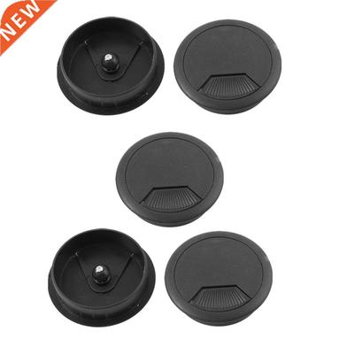 Office PC Desk Cable Cord Organizer Grommet Hole Cover 5pcs