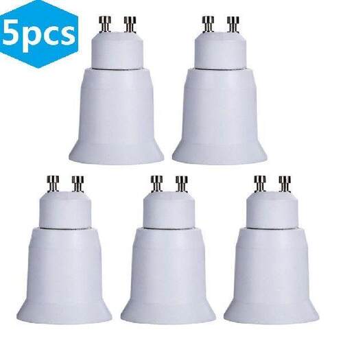5PCS/Lot GU10 to E27 ase Screw Light Lp ul Holder