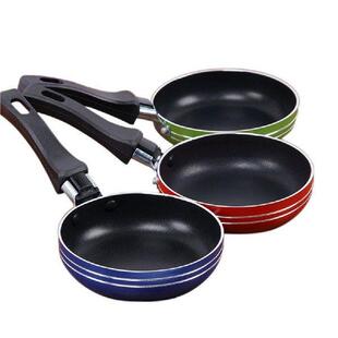 Stainless Steel ini Frying Pan Nonstick Saucepan Fried Egg