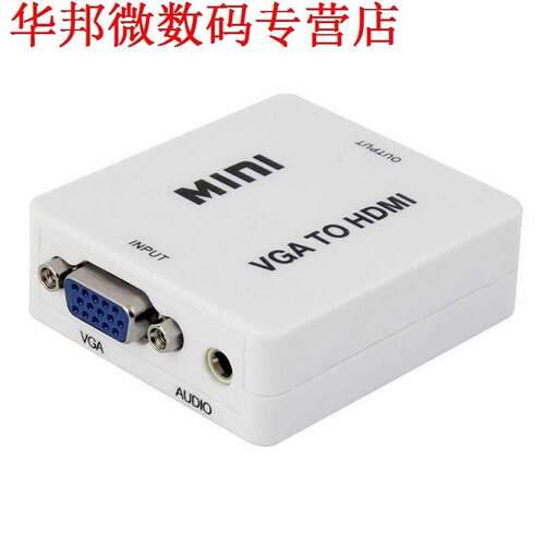 Mini VGA To HDMI Video Converter Adapter 1080P VGA to HDMI V