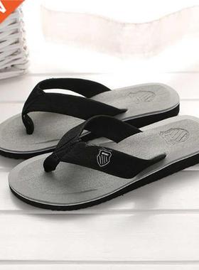 2022 Slippers Men Summer Flip Flops Bech Sndls Non-slip C