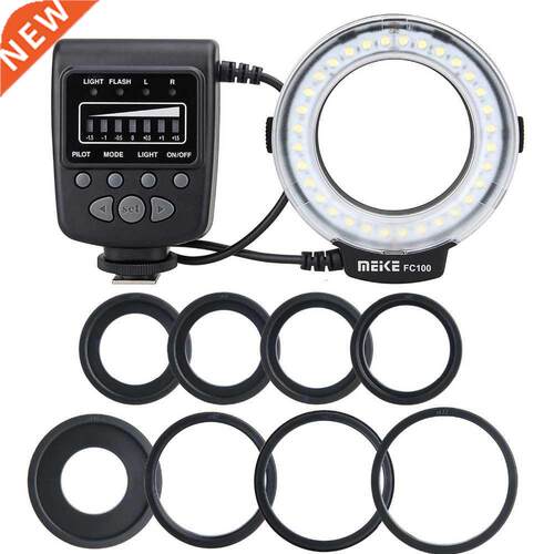 Meike FC100 Ring Mcro Flsh Light Photo Speedlight Such s
