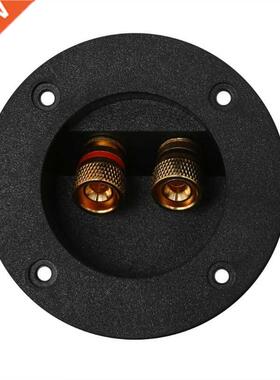 Car Stereo Speaker Box Terminal Round Spring Cup Connector S
