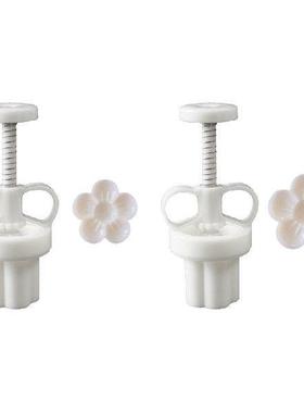 K1MF Cetakan Kue Bulan Aksesori Kue  Bentuk Bunga untuk