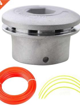 Lawn Mower Strng Trmmer Thread Head + 15m 2.m Nylon Tr