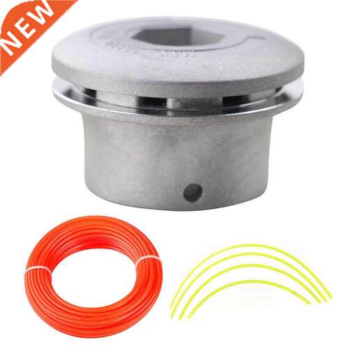 Lawn Mower Strng Trmmer Thread Head + 15m 2.m Nylon Tr