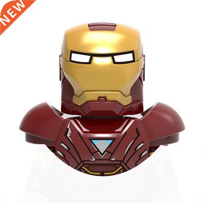 Superhero Iron Man Mark Set Building Blocks Bricks Whiplash