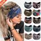 Knot Flower Elastic Wide New Boho Print Headbands Vintage