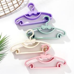 10pcs/Lot Kids Clothes Hangers Portable Multifunction Hook D