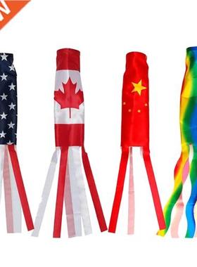 Hanging Windsock Flag Camping Wind Sock Flag Outdoor Indoor
