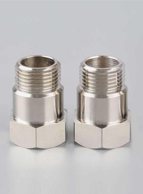 2Pcs Universal M18x1.5 O2 Sensor Spacer Adapter Isolator Ext