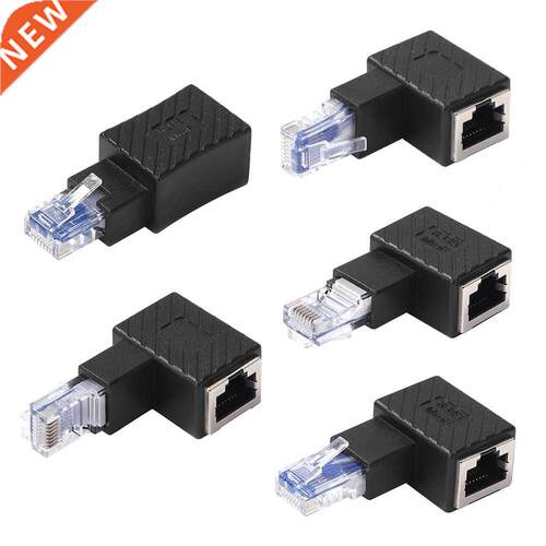 RJ45 male-to-female converter adapter for Cat5 Cat6 LAN netw