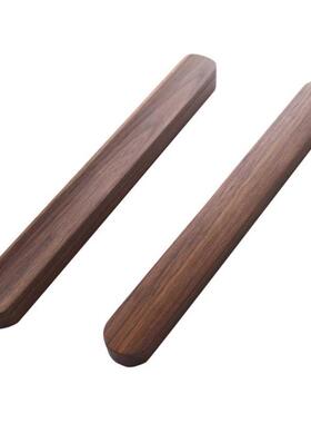 Black Walnut Wooden Chopstick Box Set Nonslip Chopstick