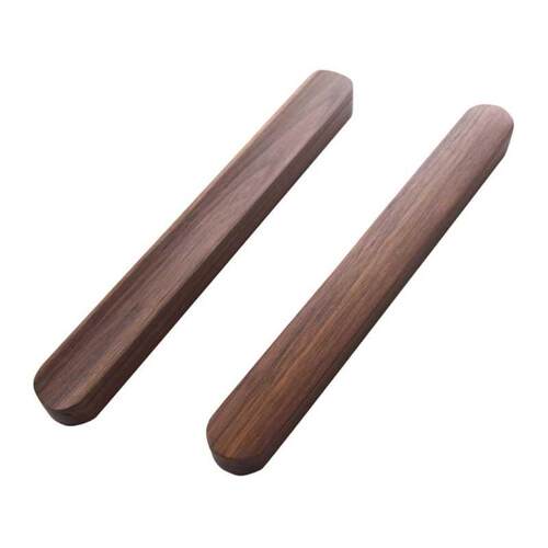 Black Walnut Wooden Chopstick Box Set Nonslip Chopstick