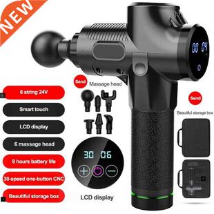 6 Heads Muscle Massage Gun Therapy Fascia Fascial Guns Body