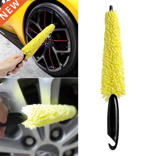 Car Wash Portable Microfiber Wheel Tire Rim Brush Car Wheel
