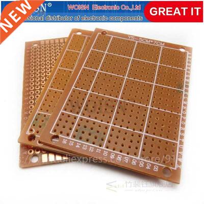 10Pcs 5x7cm 5*7 new Prototype Paper Copper PCB Universal Exp