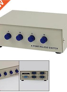 DB 9 Pin Male Female Connectors Serial Sharing 4 Port RS232