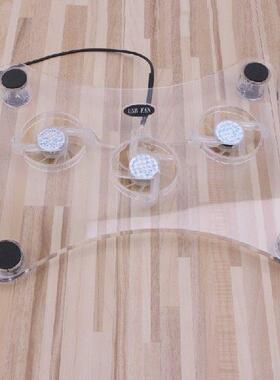 Blue LED Light -Fan Cooler USB Cooling Pad Stand For PS2