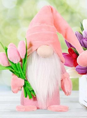 Tulip Rudolph Doll Toys Gnome Stuffed Dolls Dwarf Creative
