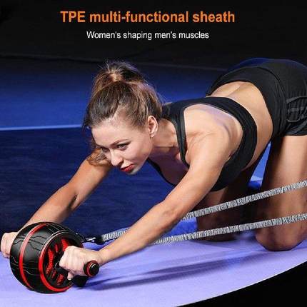 Latex Abdominal Wheel Puller Pull Rope Elastic Strap