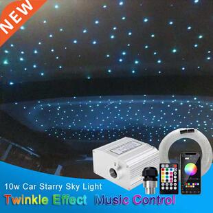 10W Car LED Starry Sky Ceiling Twinkle Fiber Optic Light Int