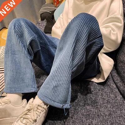 Teenager Trousers Tie Leg Drawstring Skin-friendly Oversize