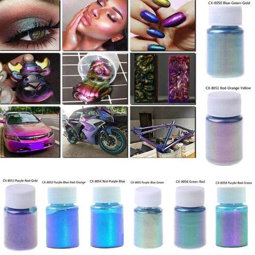 Mirror Chameleons Resin Pigment Pearlescent Epoxy Resin Mag