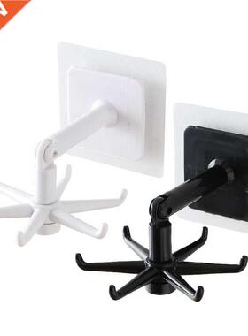 Home Wall Door Hook Handbag Clothes Bags Hanger 360 Degrees